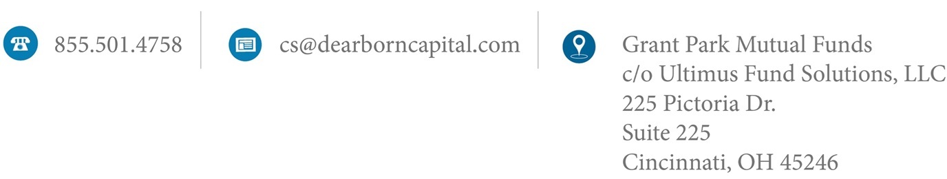 Grant Park Mutual Fund Contact Info